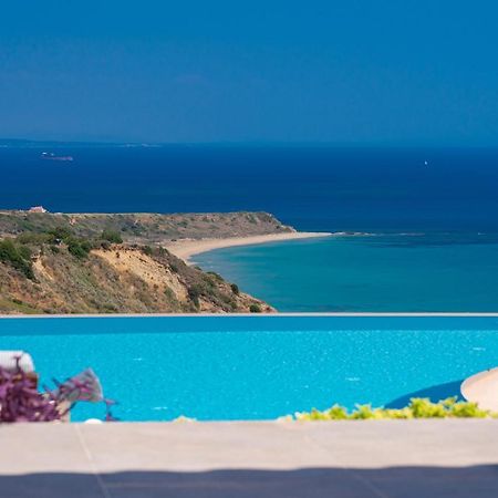 Kaminia Blu Villa Ratzaklion Bagian luar foto