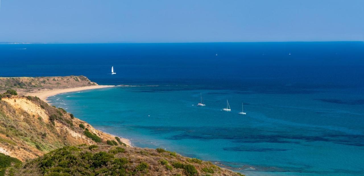 Kaminia Blu Villa Ratzaklion Bagian luar foto