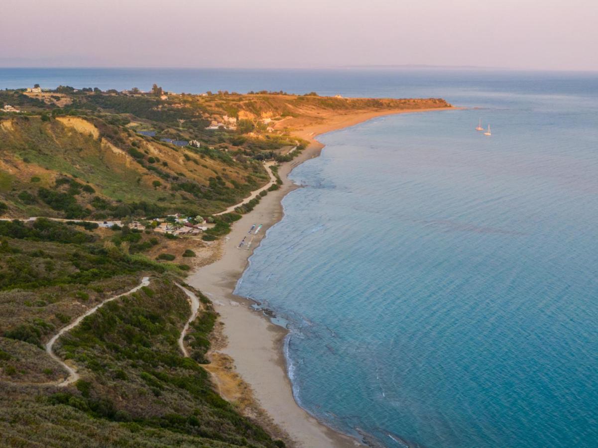 Kaminia Blu Villa Ratzaklion Bagian luar foto