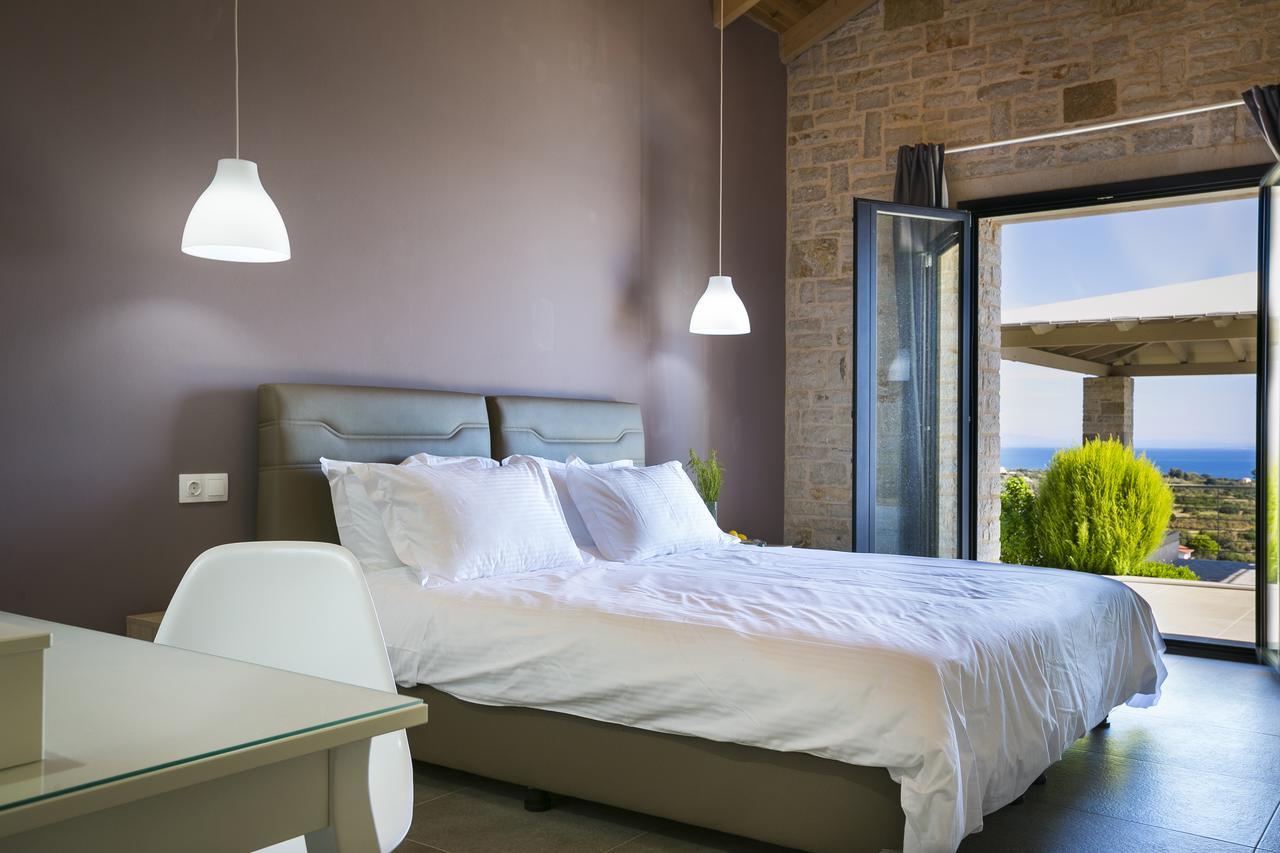 Kaminia Blu Villa Ratzaklion Bagian luar foto