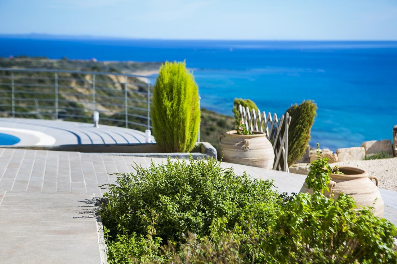 Kaminia Blu Villa Ratzaklion Bagian luar foto
